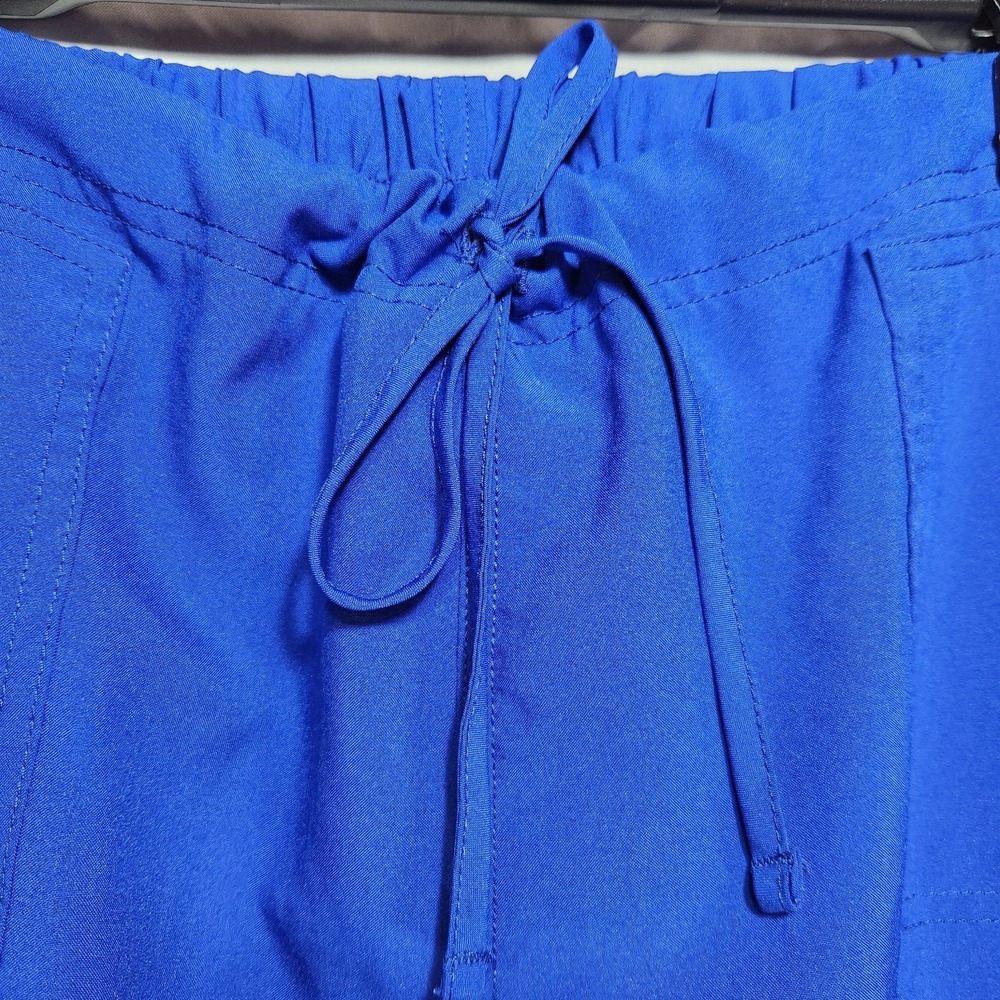 Scrubstar Electric Blue Drawstring Pants Size Large Medical Uniform Unisex - Picture 3 of 5